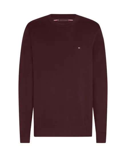 Pull col rond Homme PIMA ORG CTN CASHMERE CREW NECK Bordeaux