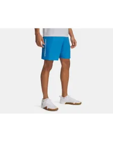 Short Homme UA TECH WOVEN WORDMARK Bleu