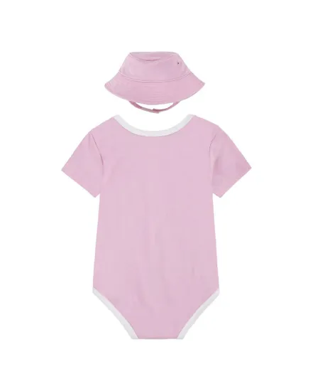 Ensemble body / chapeau Enfant CORE BUCKET HAT et BODYSUIT 2PC SET Rose