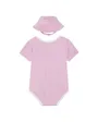 Ensemble body / chapeau Enfant CORE BUCKET HAT et BODYSUIT 2PC SET Rose