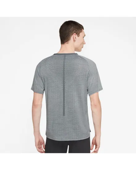 T-Shirt de running Homme M NK DFADV TECHKNIT ULTRA SS Gris