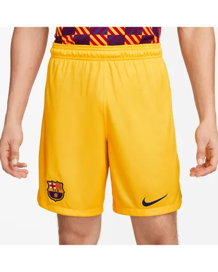 Short Homme FCB M NK DF STAD SHORT 4TH Jaune