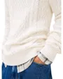 Pull Homme TJM Badge Cable Knit Sweater