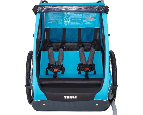 Remorque pour enfant 2 places COASTER XT Bleu