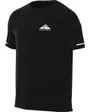 T-shirt manches courtes Homme M NK DF SOLAR CHASE SS TOP Noir