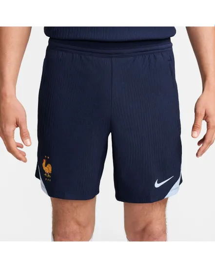 Short de football Homme FFF MNK DFADV STRKELT SHRT KZ Bleu