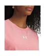 T-shirt Femme UA RIVAL BOXY TEE WASH Rose