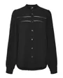 Chemise Femme VMEMMA LS Lace Shirt WVN GA NOOS