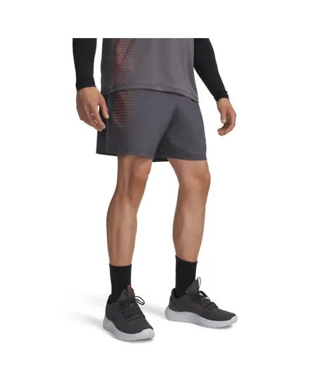 Short Homme UA TECH PLAY Gris