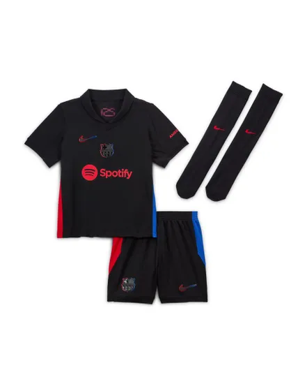 Ensemble de football Jeune enfant FCB LK NK DF KIT STAD AW Noir