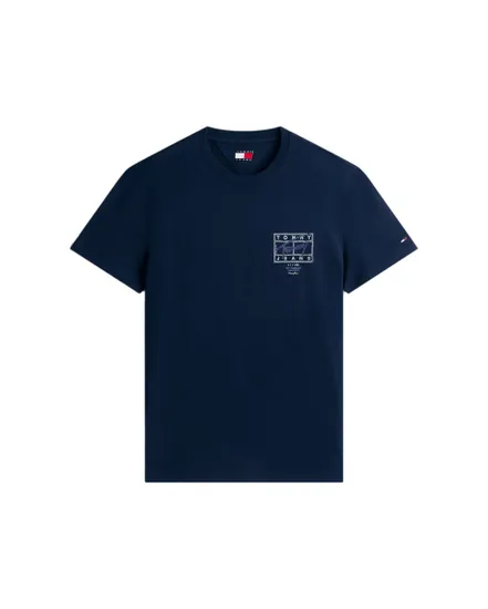 T-shirt col rond Homme REG SIGN SPRAY S Bleu Marine