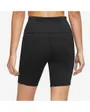 Legging court Femme W NK DF TGHT SHORT NV Noir