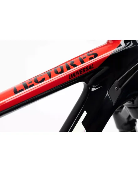 VTT tout suspendu Unisexe LECTOR FS SF UNIVERSAL Noir/Rouge