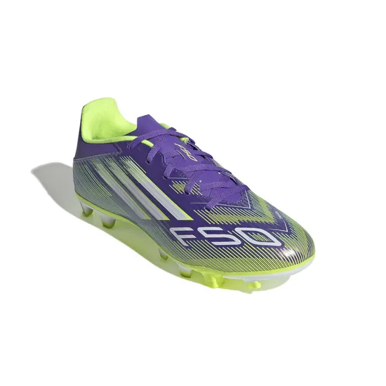 Crampons de football Unisexe F50 CLUB FG/MG Violet