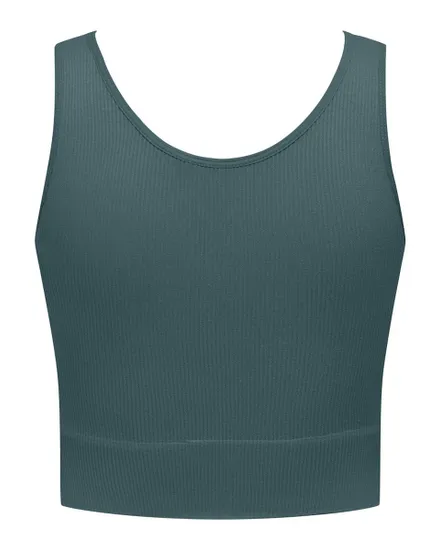 Débardeur Femme ONPJAIA LIFE UN SL SEAM SHORT TOP NOOS Bleu