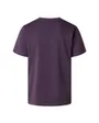 T-shirt Homme M EVOLUTION SIMPLE DOME REGULAR SHORT SL Violet