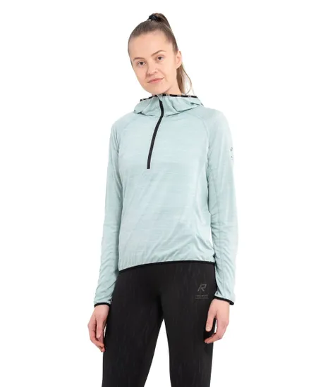 Sweat à capuche Femme MAAKALA Vert