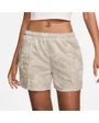 Short Femme W NSW NK CHLL FT MR 4 AOP Beige