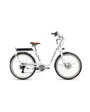 Vélo électrique urbain Unisexe ELC01 26 CENTRAL 400 Wh Blanc