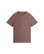 T-shirt col rond Homme REG BADGE TEE EX Marron