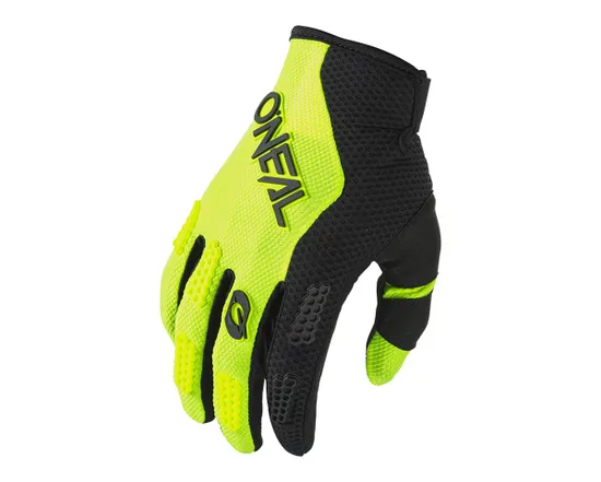 Gants longs Enfant ELEMENT RACEWEAR Noir/Jaune Fluo