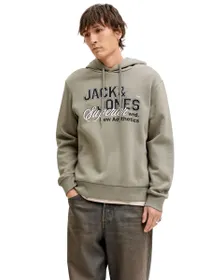 Sweat à Capuche Homme JJELOGO Sweat Hood 2 Col