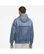 Veste a capuche manches longues Homme M NK WVN LND WR HD JKT Bleu