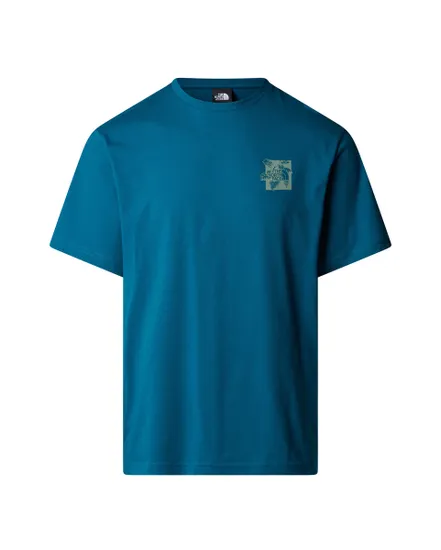 T-shirt Homme M CONNECT RELAXED SS TEE-GRAPHIC Bleu