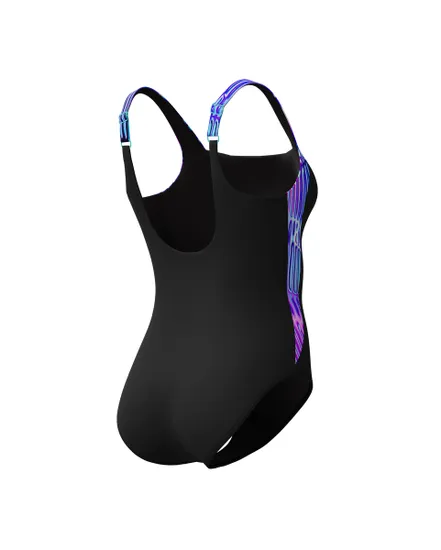 Maillot de bain Femme ECO LUNALUSTRE 1P BLU/GRN Noir