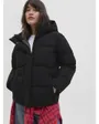 Doudoune à capuche Femme JXGLOBAL PUFFER JACKET OTW ACT Noir
