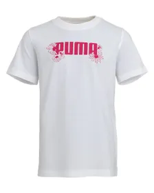 T-SHIRT manches courtes Fille Blanc