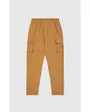 Pantalon Homme ELASTIC CUFF CARGO PANT Marron