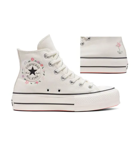 Chaussures Femme CHUCK TAYLOR ALL STAR LIFT Blanc