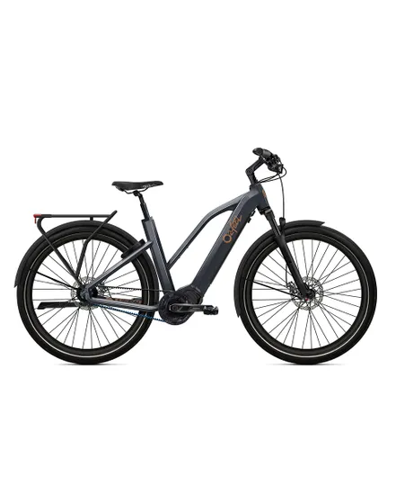 Vélo électrique urbain Unisexe VERN 9.2 iPA720 T47/S Gris Anthracite