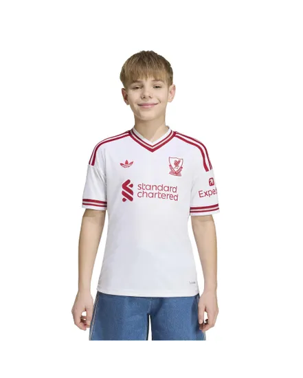 Maillot de football Enfant LFC A JSY Y Blanc