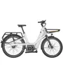 Vélo électrique cargo Unisexe E-CARGOVILLE BAKERY EXPERT Blanc