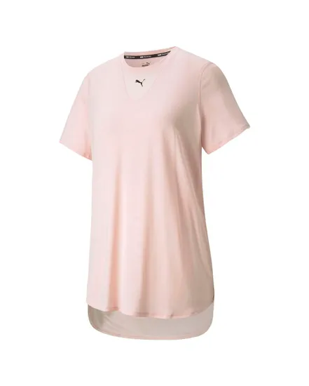 T-shirt Femme W RECYCL TRAIN MESHTEE Rose