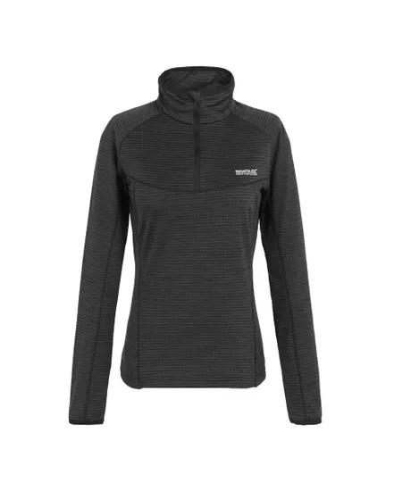 Polaire col zip Femme WOMEN S YONDER II Noir