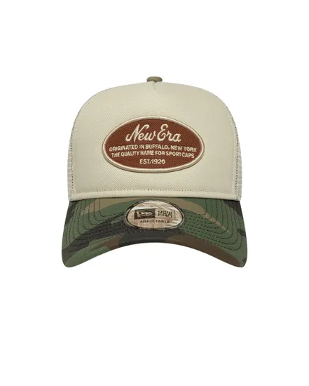 Casquette Unisexe Oval Patch Camo Trucker