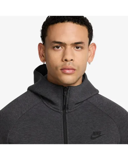 Sweat zip à capuche Homme M NK TCH FLC FZ WR HOODIE Noir