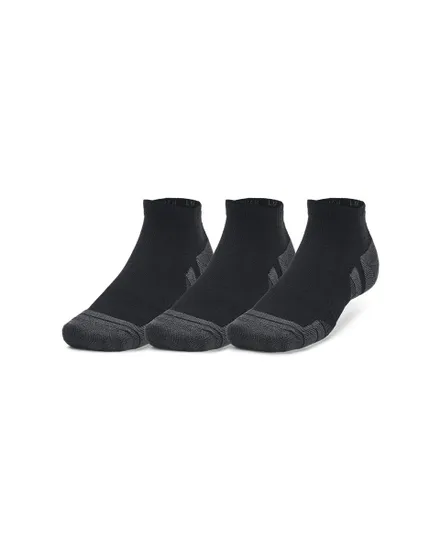 Socquettes 3 paires Unisexe UA PERFORMANCE TECH 3PK LOW Noir
