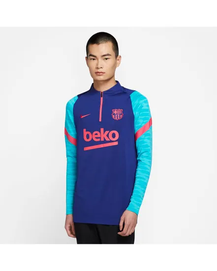 Top de football homme FCB M NK DRY STRK DRIL TOP Bleu