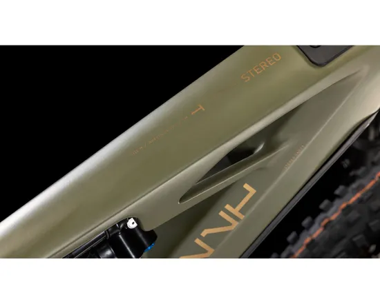 VTT électrique tout suspendu Unisexe STEREO HYBRID ONE77 HPC TM 800 Vert Olive