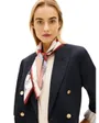 Foulard Homme Flag Floral Silk