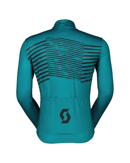 Maillot manches longues Homme RC TEAM WARM GRAPHICS Vert Hiver