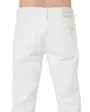 Jean Homme Denton Slim Straight Fit Blanc
