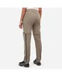 Pantalon Femme UBIC STR ZIP OFF PT W Beige