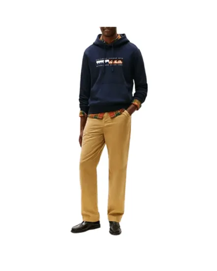 Sweat À Capuche Homme TH Colour Block Graphic Hoodie