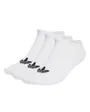 6 Paires de chaussettes Unisexe TREFOIL LINER 6 Blanc