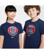 T-shirt Enfant plus agé PSG U NK CREST TEE Bleu